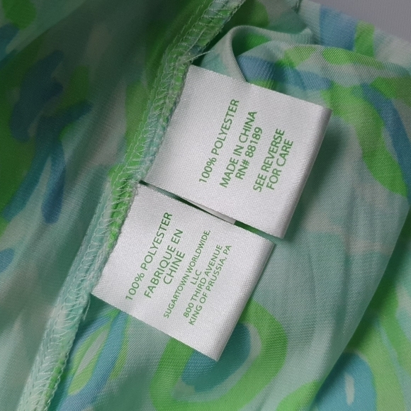 Lilly Pulitzer Deanna Casual Ocean print Romper - Picture 6 of 10